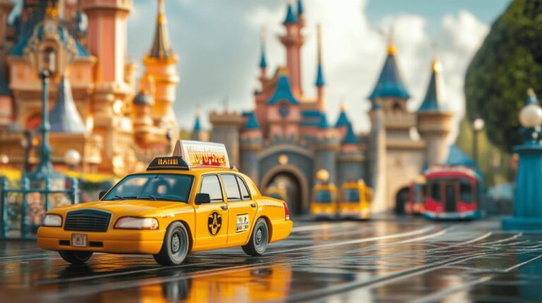 Guide des tarifs de transport vers Disneyland Paris : Les avantages meconnus du taxi